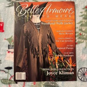 VTG Belle Armoire Art to Wear Magazine Summer 2004 Y2K Fashionista